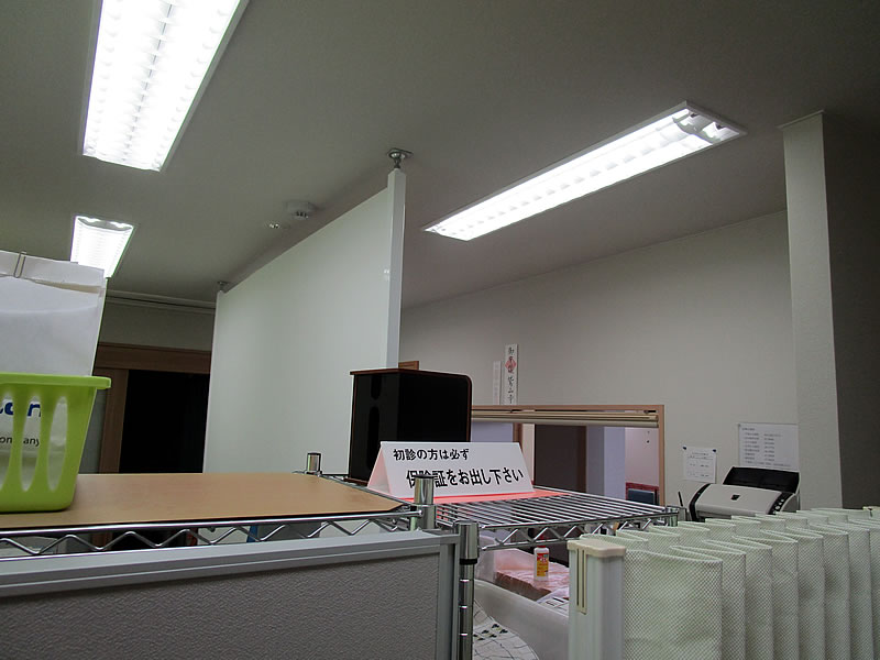 パーテーション造作工事