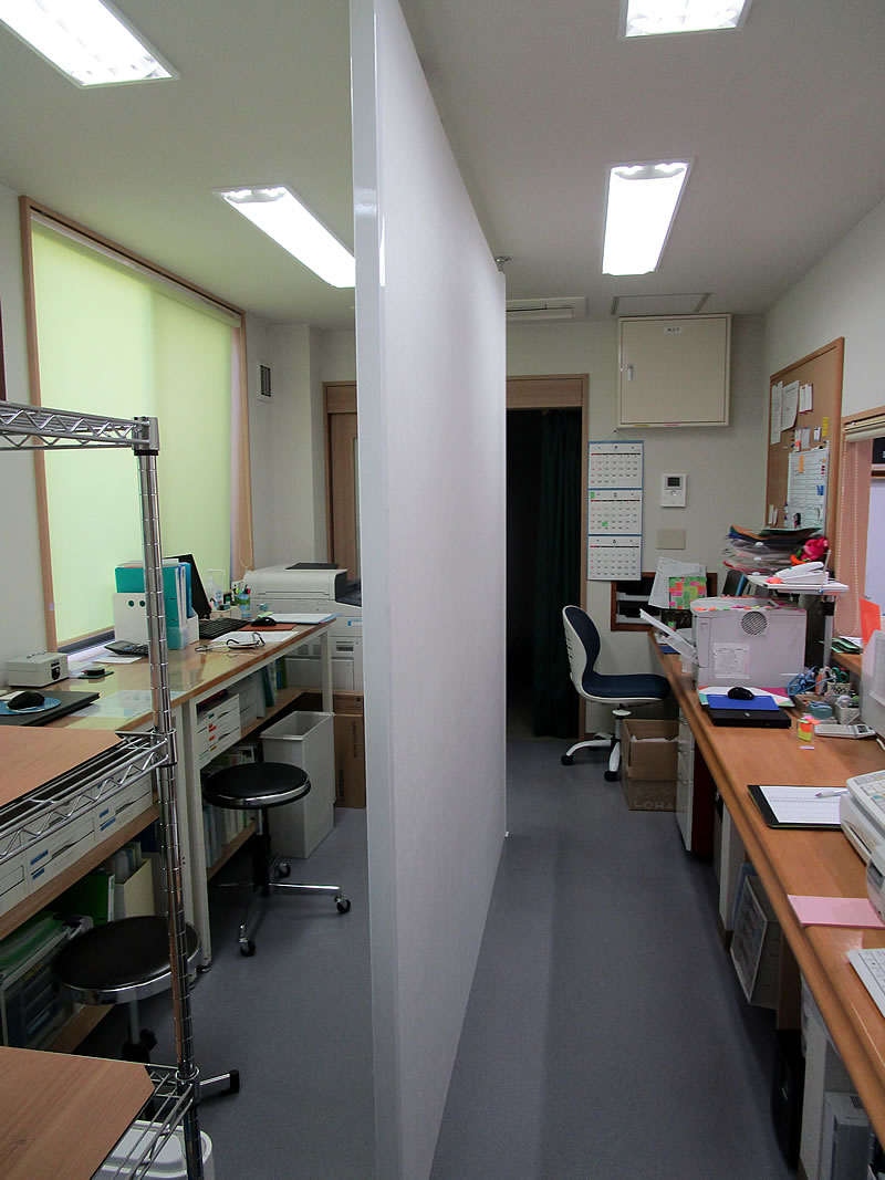 パーテーション造作工事