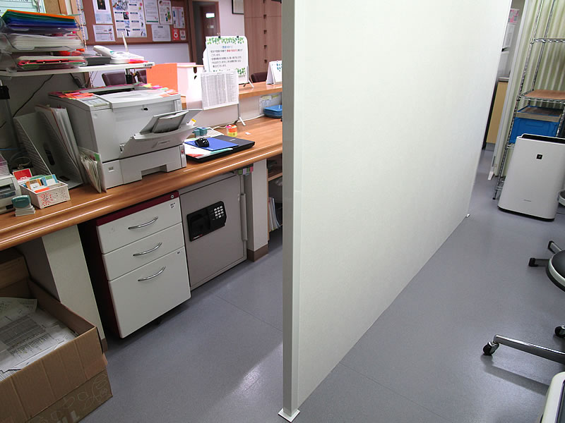 パーテーション造作工事