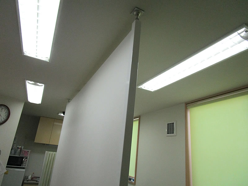 パーテーション造作工事