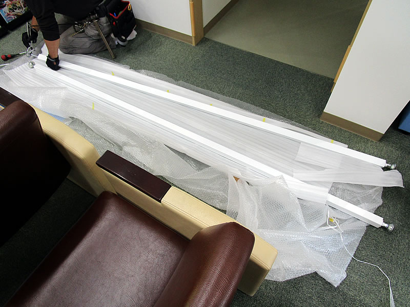 パーテーション造作工事