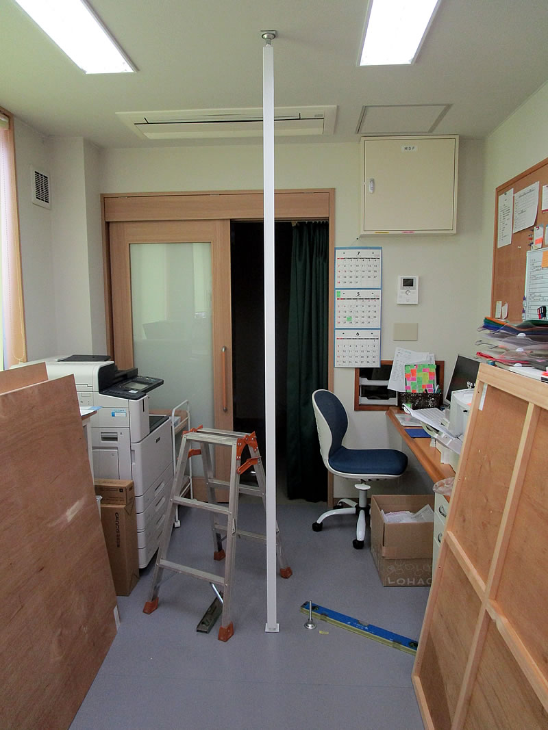 パーテーション造作工事